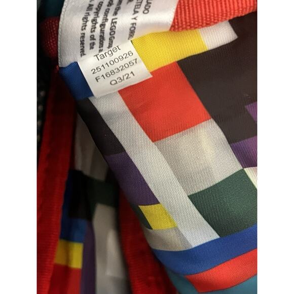 LEGO Target | Fanny Pack | Sling Crossbody Bag | Green | Aqua | 9"x6" | EUC - Picture 6 of 6